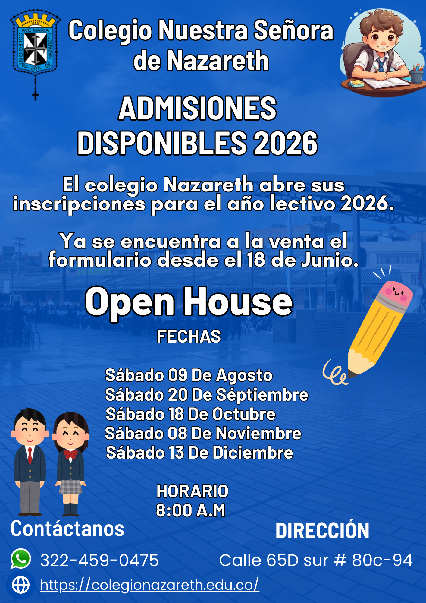 ADMISIONES 2026